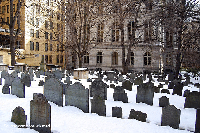Cemeteries to visit in Boston